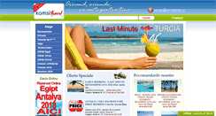 Desktop Screenshot of komsitravel.ro